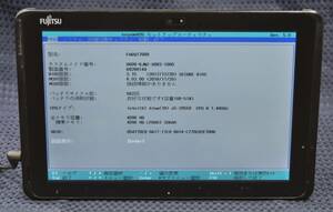 起動確認済み(ジャンクタブレット) 富士通 ARROWS Tab Q507/RB FARQ17009 ※本体のみ(管:KT147