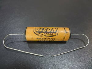 OLSON 0.01μF 1600V Vintage ペーパーコンデンサー 未使用品