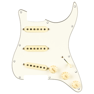 Fender フェンダー Pre-Wired Strat Pickguard Pure Vintage 