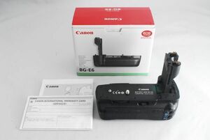 ■元箱■ Canon キャノン BG-E6 BATTERY GRIP バッテリーグリップ