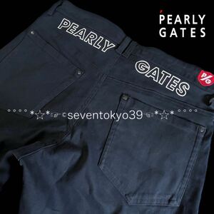 新入荷 本物 新品 41040185 PEARLY GATESパーリーゲイツ/5(L)超人気トリコチンパンツ ニュータイプパワー型ストレッチ シルエット保持