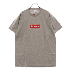 SUPREME シュプリーム 14SS 20th Anniversary BOX Logo Tee 20周年記念 ボックスロゴ半袖Tシャツ グレー/レッド