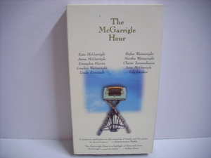 ■VHS KATE & ANNA McGARRIGLE / THE McGARRIGLE HOUR ケイト&アンナ・マクギャリグル マクギャリグルアワー SSW ◇r2618