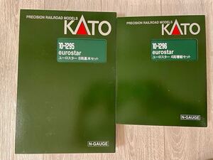 ★KATO欧州形モデル【新品未走行】10-1295. ユーロスター (基本・8両セット)＋10-1296. ユーロスター (増結・4両セット)