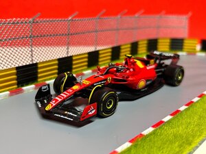 Burago signature 1/43 Ferrari F1 SF-23 #55 POLE POSITION MONZA ITALY GP 2023 SAINZ　フェラーリ　サインツ　ブラーゴ　ミニカー