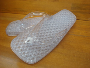 新品20日本限定 SENSI SANDAL(センシサンダル) MONTECARLO BUMPS TRANSPARENT COLLECTION 26.5 ALL CLEAR