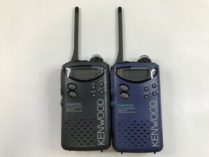 CJ257 KENWOOD / DEMITOSS UBZ-LA7 / トランシーバー2台セット 1025