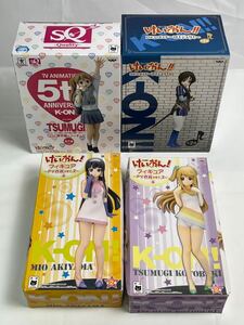 未開封/フィギュア/4点セット】けいおん！ ＰＶ衣装Ver.2 秋山澪、琴吹紬・5thあにばーさりー♪/琴吹紬・DXフィギュア ロミジュリ/秋山澪