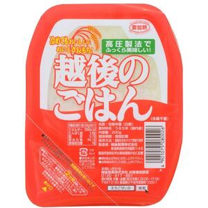 越後のごはん ご飯パック 200g×3個入4パック（12食入）要加熱 国内産 うるち米 越後製菓