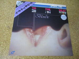 ◎Blondie　ブロンディ★Eat To The Beat/日本見本レーザーディスク Laserdisc 盤☆コーナー帯、シート