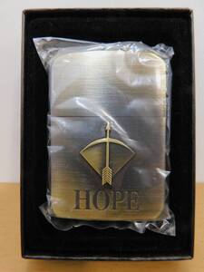 （未使用）ZIPPO ジッポー　HOPE　ホープ　1941レプリカ　復刻　PAT.2032965 A ZIPPO・HP 刻印　ライター　懸賞　限定　箱有り　色濃いめ