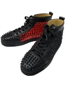 Christian Louboutin◆ハイカットスニーカー/42/BLK/1170496