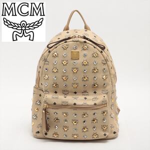 【 全国送料無料】MCM バックパック スタッズ リュック