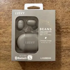 ワイヤレスイヤホンLUSVY BEANS L102BEAN