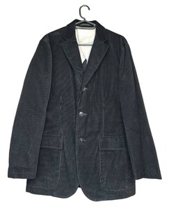 SHIPS ( シップス ) ■ コーデュロイジャケット ■ NIEDIECK CORD / ドイツの名門ニーディック社製生地使用 ■ ブラック ■ MEN