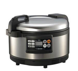 【中古】象印 炊飯器 IH式 2升 業務用 単相200V専用15A以上 ステンレス NH-GD36-XA