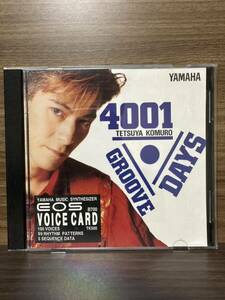 小室哲哉 ヤマハ EOS B700用VOICE CARD TK500「4001 DAYS GROOVE」ヤマハ ボイスカード TM NETWORK