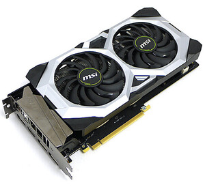 【中古】MSI製グラボ GeForce RTX 2070 SUPER VENTUS OC PCIExp 8GB [管理:1050020345]