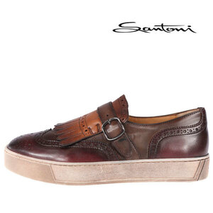 Santoni（サントーニ） スリッポン MBGS20859SPO ダークブラウン 5.5 22393 【A22393】