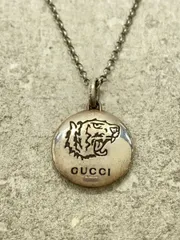 GUCCI ネックレス SV925 トップ有 メンズ