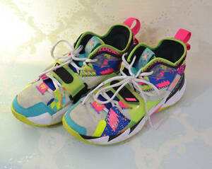 【Q383】ナイキ/NIKE/JORDAN WHY NOT ZERO.3/CD3002-102/マルチカラー/27㎝（US9)