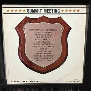 VeeJay【 LP 3026 : Summit Meeting 】DG / VA