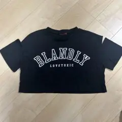 lovetoxic BLANDLY クロップドTシャツ　Sサイズ