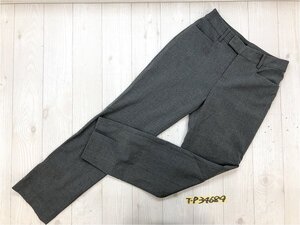 新品！TALBOTS タルボット レディース 裏地付き ストレッチ テーパードパンツ 0 グレー