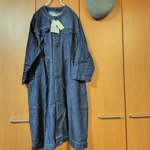 SM2 blue ECO DENIMEロングコート　新品　サマンサモスモスブルー　エコデニム