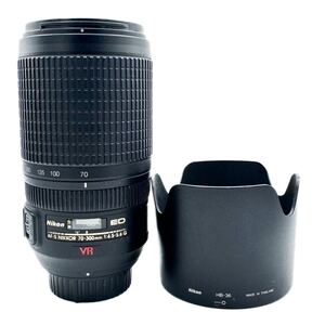 1円〜 Cランク 現状品 Nikon ニコン AF-S NIKKOR 70-300mm F4.5-5.6G ED VR 望遠レンズ KW17