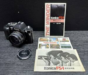 Konica FS-1 ブラック /KONICA HEXANON AR 40mm F1.8 コニカ フィルムカメラ #2436