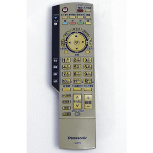 【中古】Panasonic ケーブルテレビ用リモコン EUR7630ZH0 [管理:1150009678]