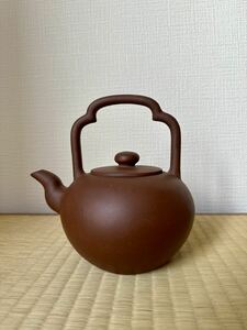 中国宜興 紫砂壺 急須 茶壺 茶器 茶道具 在銘 時代物 中国美術 煎茶道具 唐物 