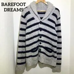 【ラスト1点】BAREFOOT DREAMS パジャマ 部屋着 グレー×ネイビー