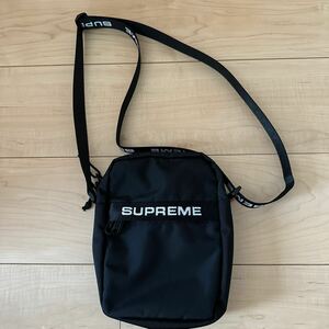 2022AW Supreme Shoulder Bag 黒 シュプリームオンライン購入品 中古