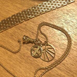 18KYG NECKLACE ＋ TOP 3点SET