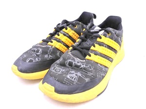 adidas アディダス キッズ GX1997 Racer TR LEGO レゴ スニーカー 22.5cm 黒ｘ黄 ■■ ☆ ejc4 子供服