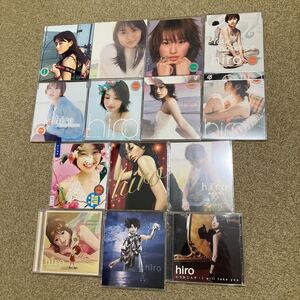 【21-は1】元SPEED　hiro　「AS TIME GOES BY」から「いつか二人で/I will take you」までの CDシングル14枚です！