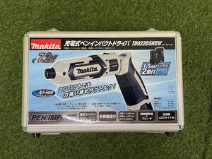 【新品】マキタ[makita] 充電式ペンインパクトドライバ　TD022DSHXW