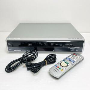 希少 動作品 Panasonic VHSビデオ・DVD一体型 HDDレコーダー DMR-XP21V パナソニック ハードディスク デッキ