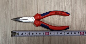 クニペックス【KNIPEX】160㎜2525-160 40゜先曲ラジオペンチ　新品未使用★在庫あり