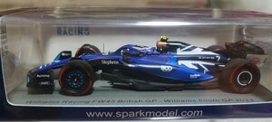 新品 1/43 スパーク SPARK ウィリアムズ F1 FW45 #2 Williams Racing イギリス British GP 2023 - Williams 800th GP L. サージェント