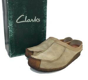 Clarks クラークス MABEL ワラビー スリッポンシューズ サンダル ブーツ サンドベージュ スウェード 8