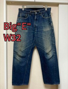 レアな片ポケ LEVI’S 501 bigE 60s W32〜33 66 リーバイス ビッグE 赤耳 66 オリジナル ビンテージ インディゴ 濃紺 ヒゲ アタリ 60年代