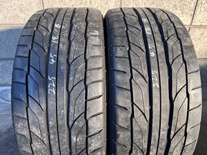 NITTO NT555G2 225 45 18 2本 B