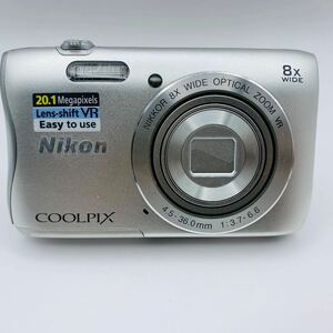 動作未確認 Nikon COOLPIX S3700 デジタルカメラ コンパクトデジタルカメラ カメラ