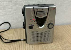 ☆4054 SONY ソニー カセットコーダー TCM-400 V.O.R. 録音 カセットプレーヤー 通電〇　ジャンク 現状保管品☆