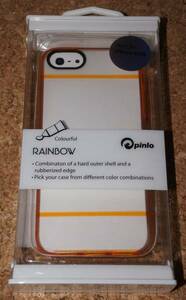 ★新品★Pinlo Rainbow iPhone5/5s/SE ハードケース Orange