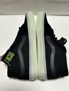 vans sk8-mid us10.0 畜光 黒