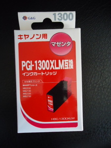 送料無料　即決未使用★　キャノン　互換インク　PGI-1300XLM　マゼンタ★